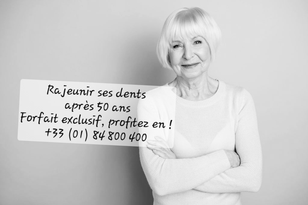 rajeunir dents apres 50 ans
